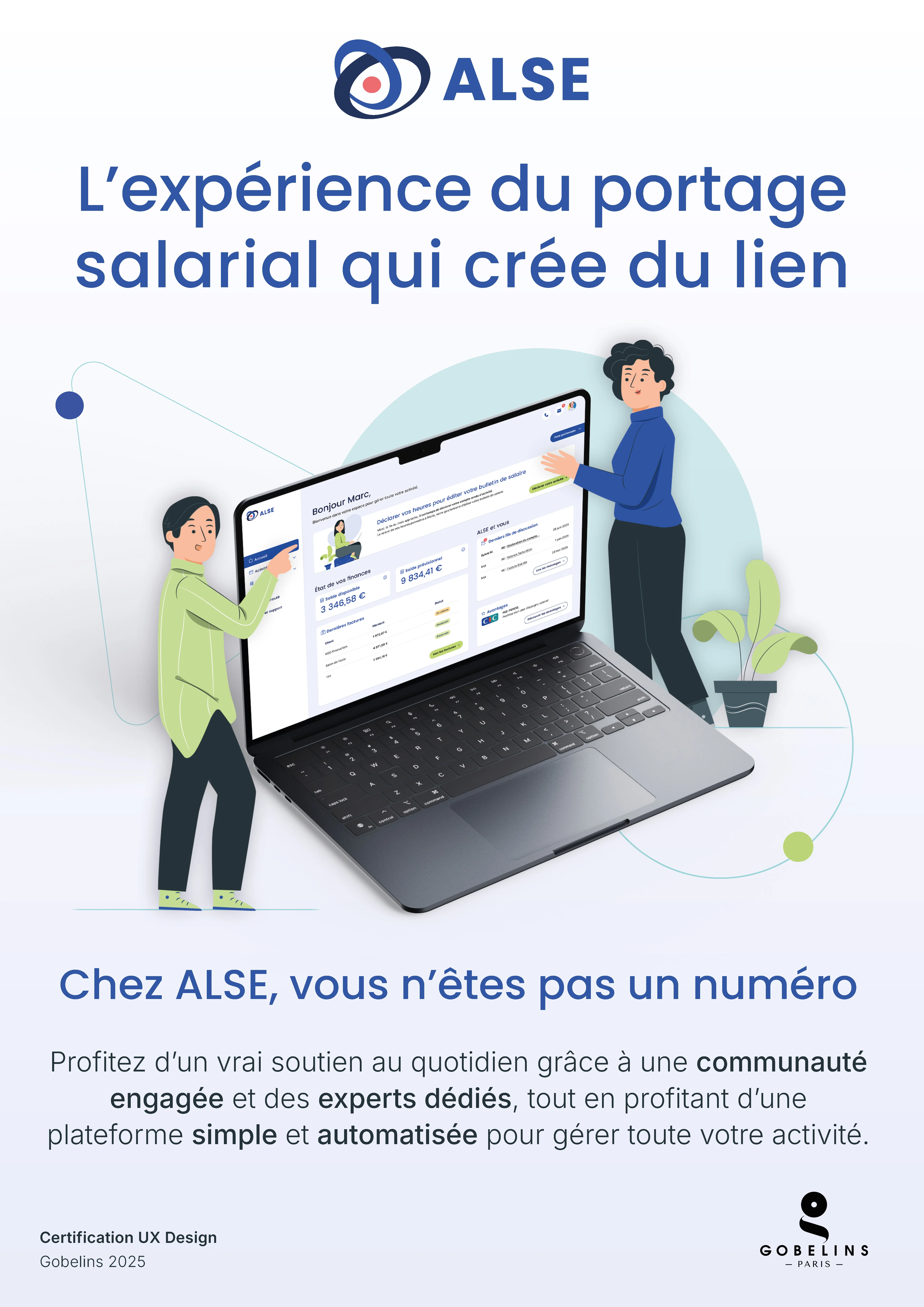 L'expérience du portage salarial qui crée du lien